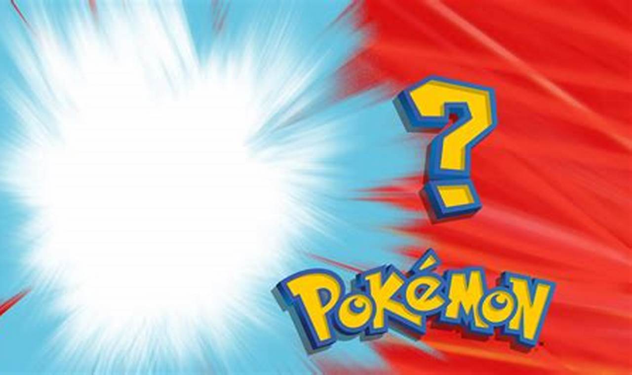 Who's That Pokemon Template: A Guide to Enhance Learning and Engagement