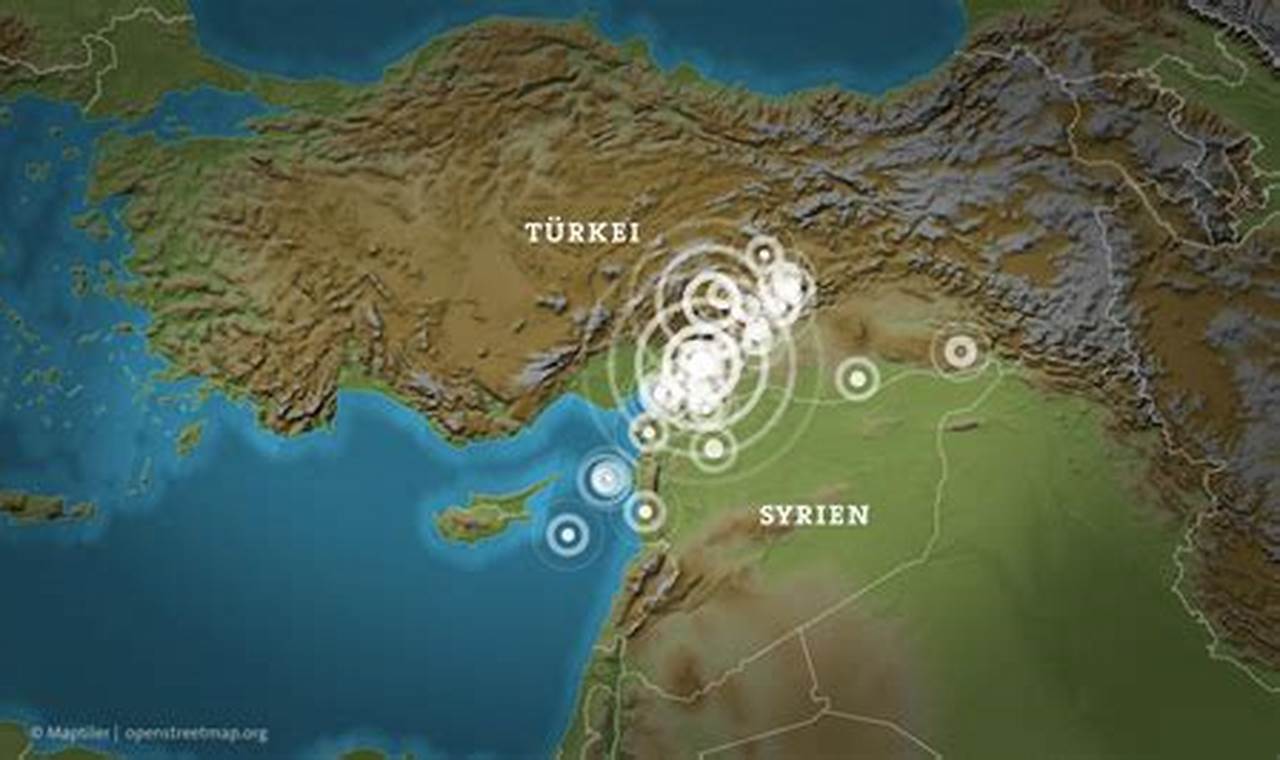 Wo das Erdbeben in der Türkei die Erde erschütterte: Neue Erkenntnisse und Einsichten