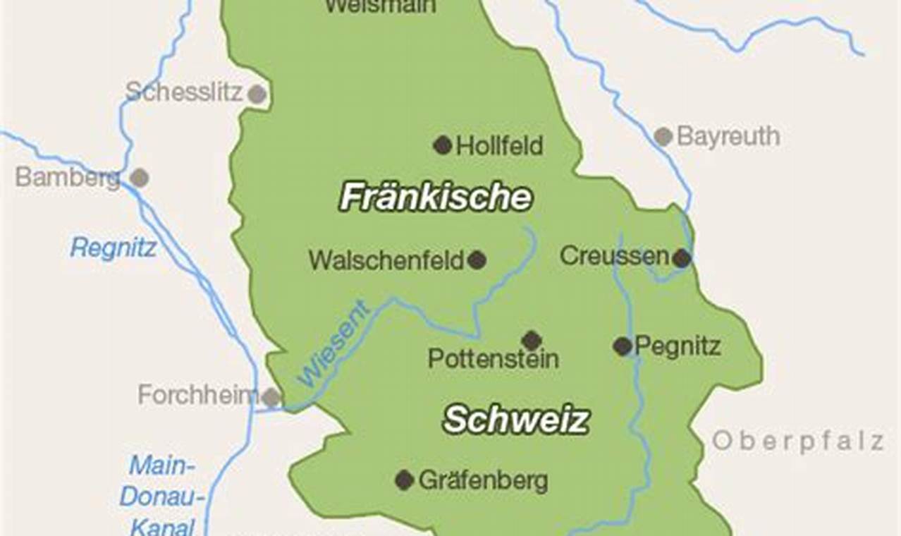 Auf den Spuren des fränkischen Geheimnisses: Wo versteckt sich die Fränkische Schweiz?