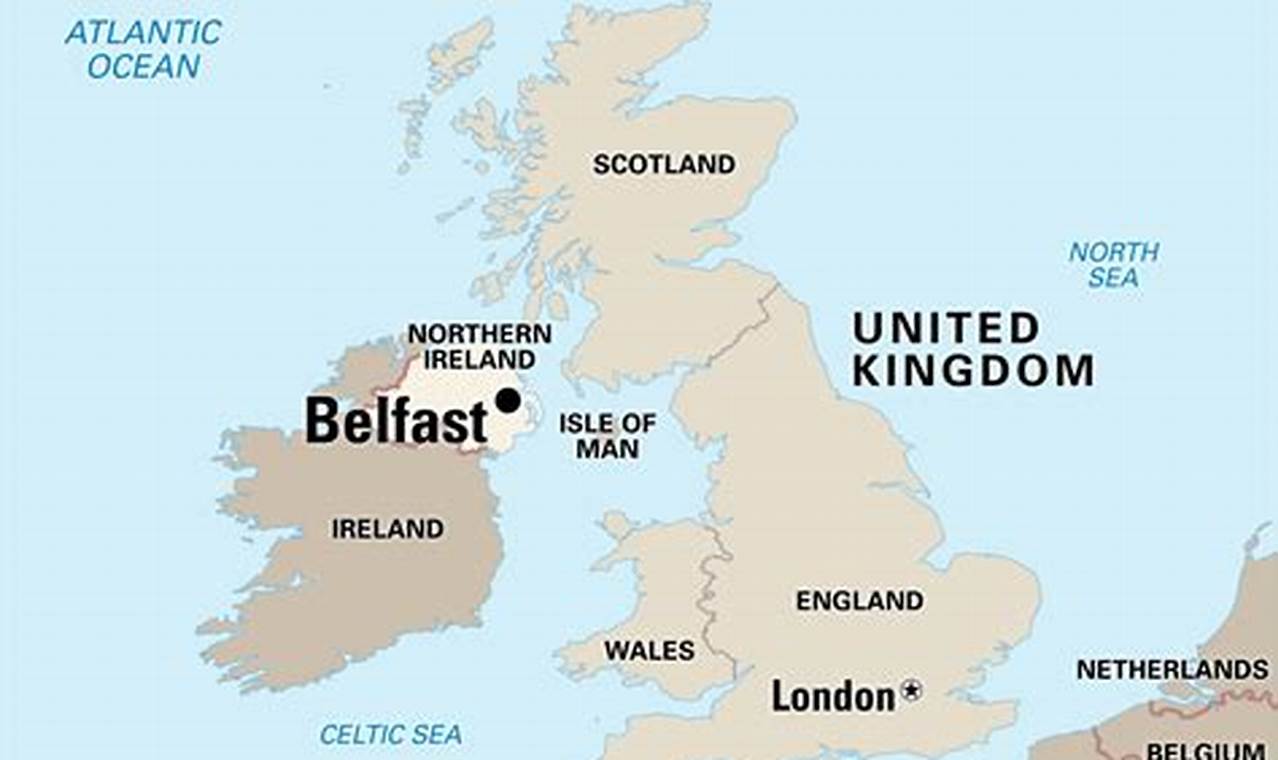 Entdecke Belfast: Wo liegt die aufstrebende Metropole?