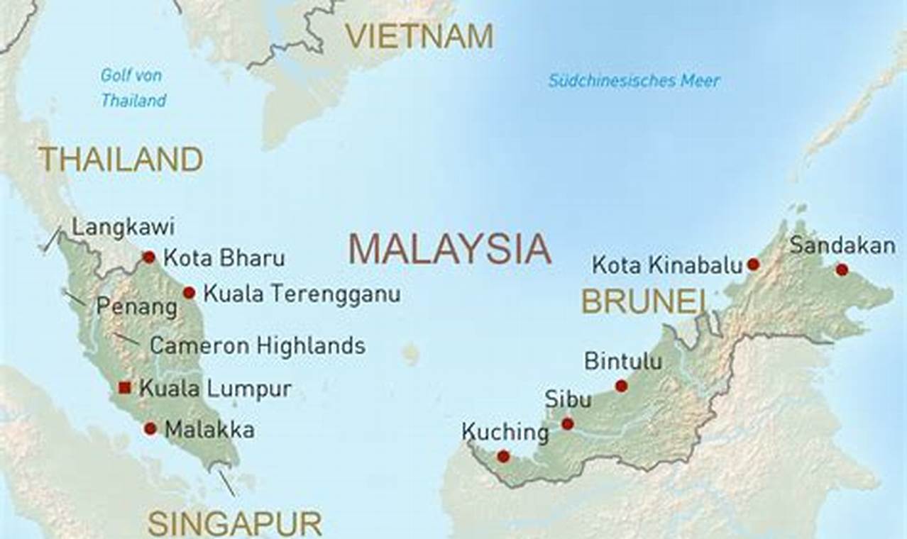 Entdecke Malaysias verborgenen Charme: Wo liegt Malaysia?