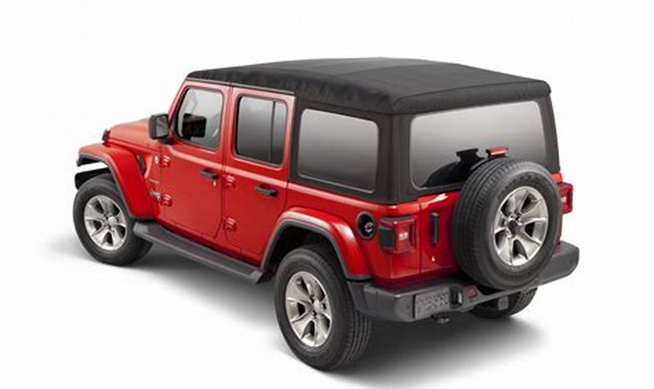 wrangler jeep soft top for sale
