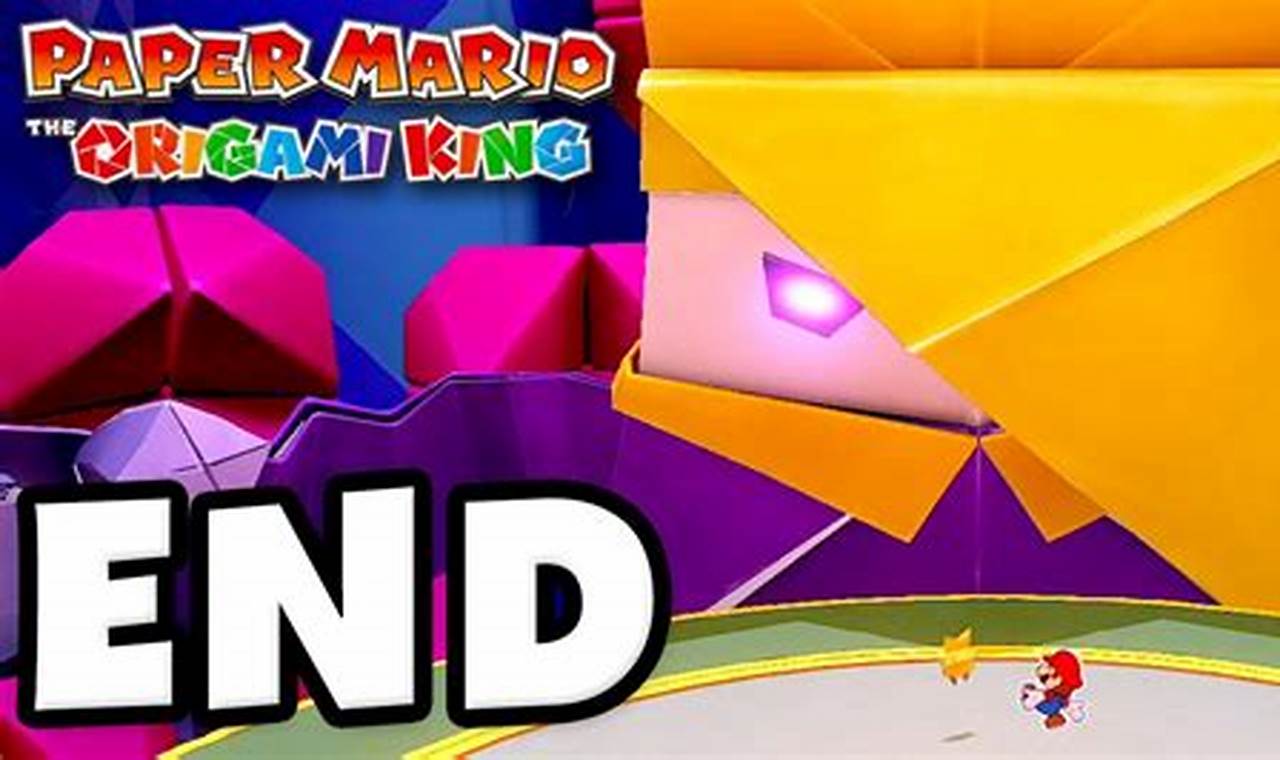 ZackScottGames' Paper Mario: The Origami King Finale - A Spectacular Ending