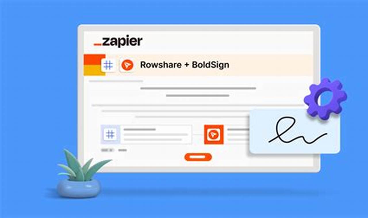 Zapier eSignature: Streamline Your Document Signing Process