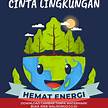 Contoh Poster Hemat Energi dengan Gambar Lampu