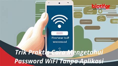 mengetahui password wifi tanpa aplikasi indonesia