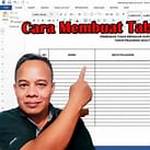 Cara membuat tabel yang rapi di Microsoft Word