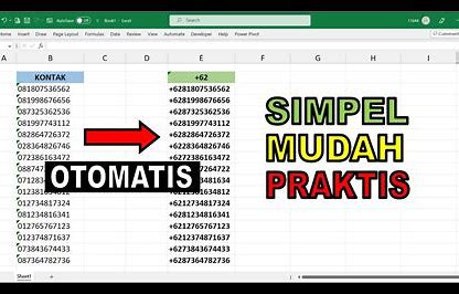 cara mengganti format nomor di excel yang sudah ada