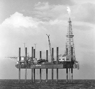 Image result for oil rig Sea Gem capsized in the North Sea