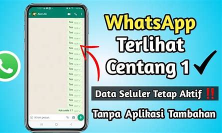 whatsapp centang 1