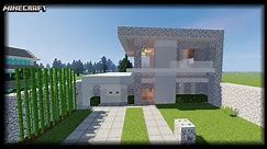 Minecraft - Diorite Block House Tutorial!