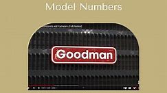 Goodman Air Conditioner Model Numbers: A Complete Guide