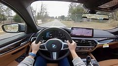 2022 BMW 530i Sedan POV ASMR | Walkaround and Test Drive