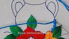 beautiful flower tea pot design hand embroidery turrical bordado