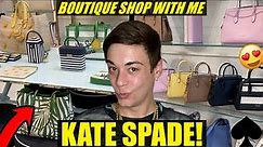 Kate Spade Boutique FIRST TIME Shopping Experience! *New Bags and Kate Spade Sales*
