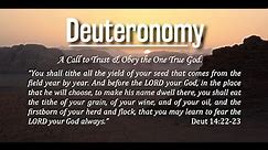 Deuteronomy 14:22-29: "Trusting God's Gracious Provision"