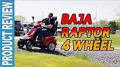🕵️Baja Raptor 2 4 Wheel Scooter by Pride Mobility (BA340)