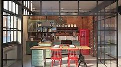 Home Designing - Industrial Kitchens You Will Love:...