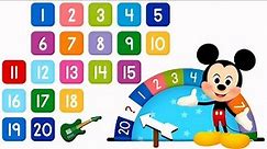 Learn Numbers Disney Buddies 123 - Kids learn Numbers 1 to 20 Educational Games by Disney