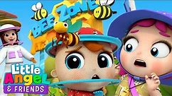 Learn About Bugs Song and Kids Bug Hunt | Little Angel And Friends Kid Songs