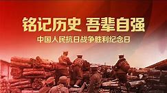 从1931年“九一八事变”爆发 到1945年日本宣布无条件投降 回顾14年抗日战争 纪念中国人民抗日战争胜利78周年 | CCTV中文国际