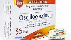 Boiron Oscillococcinum Homeopathic Medicine for flu-Like Symptoms, White, 36 Count