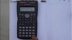 82MS 2-Line Scientific Calculator