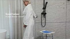 OasisSpace Medical Heavy Duty 500LBS Capacity Shower Stool for The Bariatric