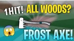 HOW TO GET FROST AXE *NEW METHOD* - LUMBER TYCOON 2(2023 WORKING)