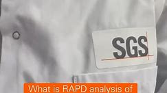 RAPD analysis of DNA