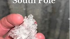 Found these gorgeous ice crystals on the side of our garage. #southpole #antarctica #antarctic #frozen #crystals #iceicebaby #winter | Pashalimbleat.mem