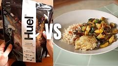 I Tried Huel For A Week | Is This "Freeze Dried Food" More Nutritious Than Cooked Food?