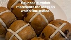 This originated in the UK and has been traditionally eaten in some countries during Good Friday including Australia. “It was in the 12th century that an English monk decorated his freshly baked buns with a cross on Good Friday. The custom gained traction, and over the years, fruits and precious spices were included to represent good health and prosperity.” #goodfriday #Hotcrossbuns #fbreels #fbreelsvideo #highlights #highlightseveryone | Jenelyn Rufo Manigos