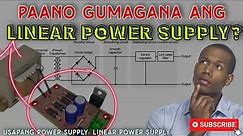 How Linear Power Supply Works? [tagalog with Subtitles]
