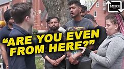 International students in Canada berate youtube journalist: "are you even from here?"