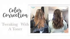 HOW TO CORRECT UNEVEN HIGHLIGHTS | EASY CORRECTION