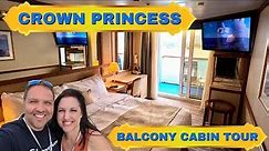 Crown Princess Balcony Room Tour (Cabin A723 Aloha Deck 12)