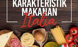 ciri ciri makanan italia di indonesia