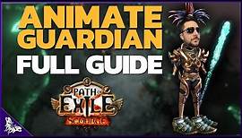 Best ANIMATE GUARDIAN Gear Setups - FULL GUIDE | Path of Exile Scourge
