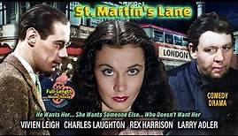 St. Martin's Lane (1938) — Comedy Drama / Charles Laughton, Vivien Leigh, Rex Harrison, Larry Adler