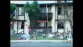 NORTHRIDGE EARTHQUAKE - January 1994 - home video