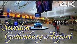 First Time Landed on Scandinavian Land Gothenburg Airport,Sweden 🇸🇪4K HDR 60 fps