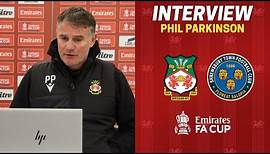 INTERVIEW | Phil Parkinson ahead of Shrewsbury Town