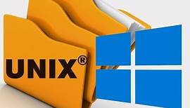 How to install Unix OS on windows 7,8.1,10