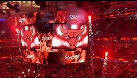 2022 PLAYOFFS Chicago Bulls Introduction Game 4 United Center 4K