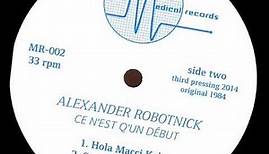Alexander Robotnick - Ce n´est q´un debut 1984