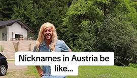 Some names bleiben für immer 😳 #spitznamen | Austrian Kiwii