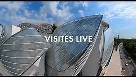 Les visites LIVE à la Fondation Louis Vuitton