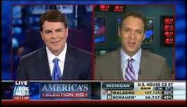 FOX NEWS - AMERICA'S ELECTION HEADQUARTERS (NOVEMBER 3, 2010, 1:51 - 8:48; A.O. 3:44 - 3:58 AM ET)