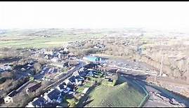 Glengarnock, Ayrshire - Garnock Valley from the air